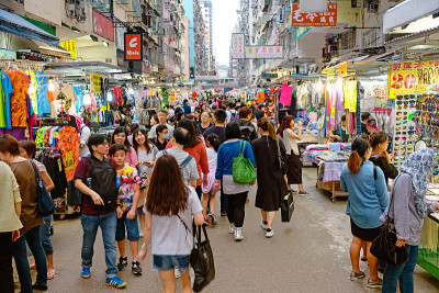 香港孟角菜市场