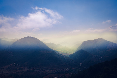 早上山