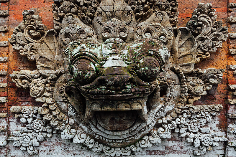 巴隆浅浮雕寺庙，乌布，巴厘岛