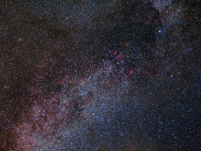 夜晚的星空