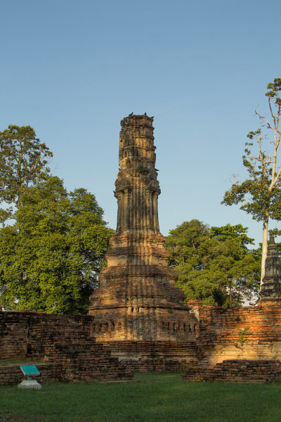 古寺，泰国古塔佛寺。