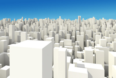 3d大城市天际线