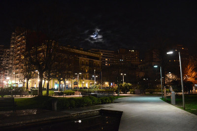 夜灯。月光