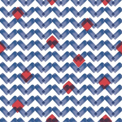 矢量绘制人字形，正方形无缝图案