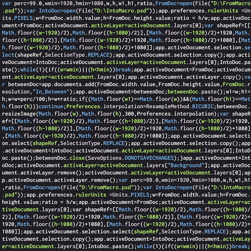 Javascript程序代码编程脚本向量背景