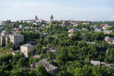 Kamianets-Podilskyi老城，乌克兰