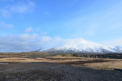 令人惊叹的Snaefellsnes冰川风景