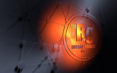Roentgenium化学元素。