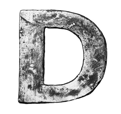 金属字母