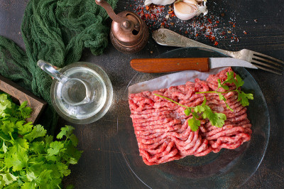 切碎的肉