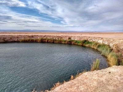 Ojos del Salar, Atacama沙漠，智利，南美。
