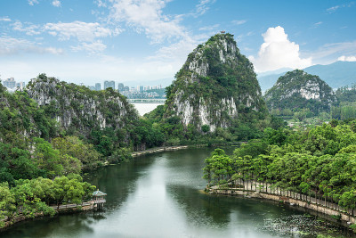 中国广东省肇庆市端州区七星岩风景区