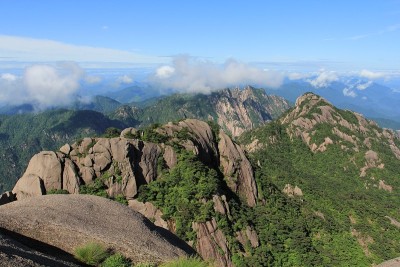 壮丽的黄山