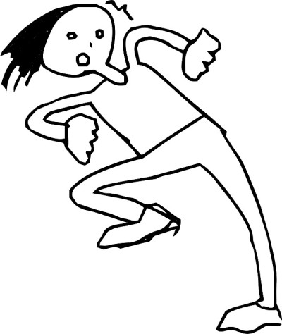 涂鸦式人物插图提纲