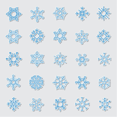 雪花图标设置