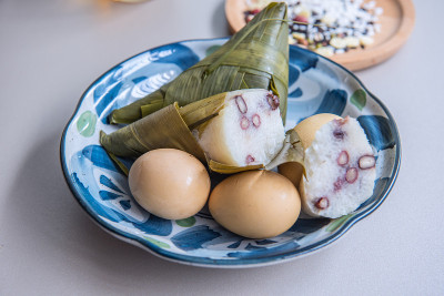 端午节吃粽子和鸡蛋