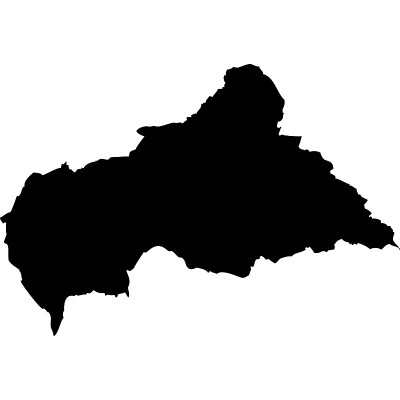 中非共和国地图