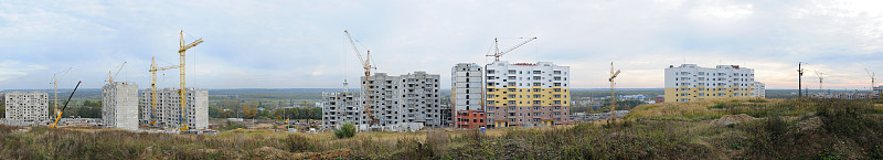 在建公寓楼