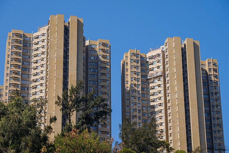 香港将军澳的住宅楼宇