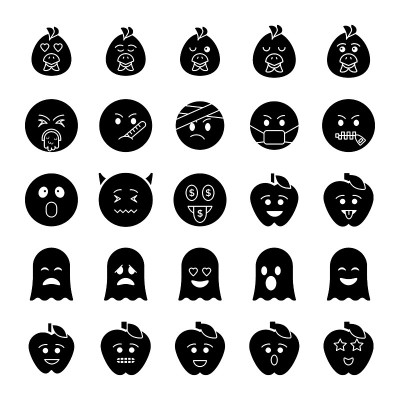 Emoticons Icons Set