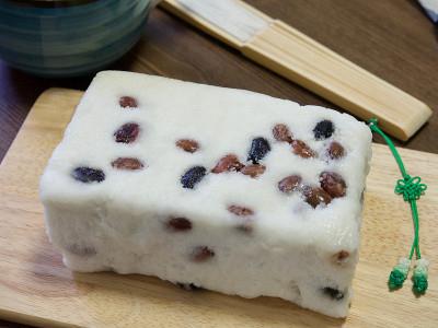 韩国食物白雪米糕