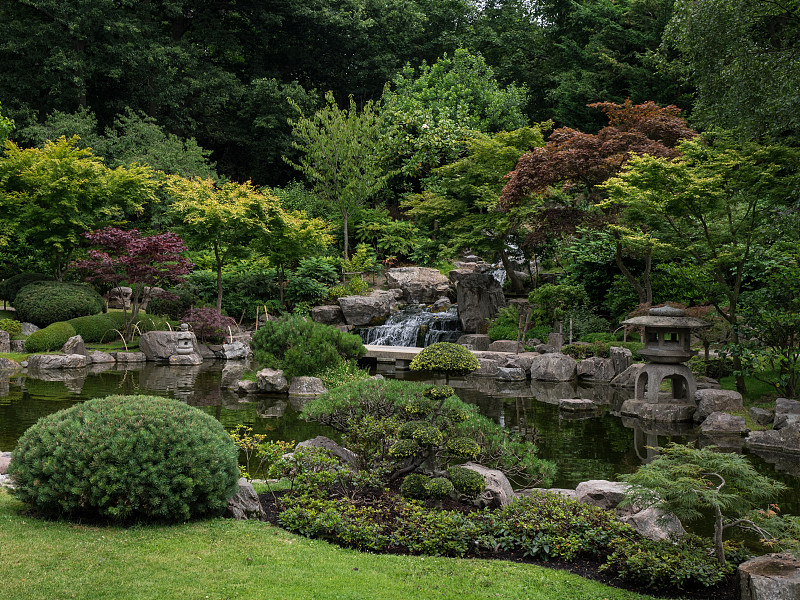 京都花园，荷兰公园，伦敦，英国。