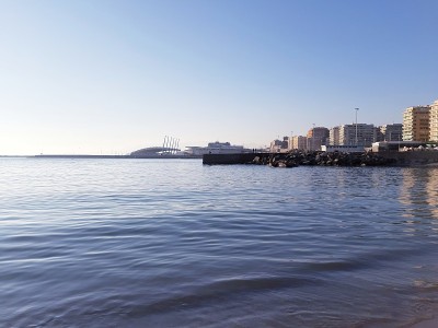 海上日落
