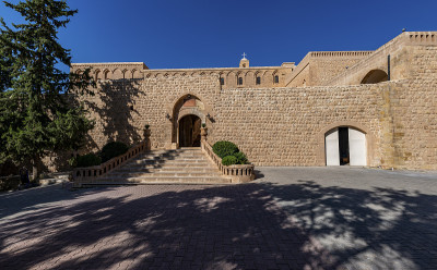 Artuklu, Mardin / Turkey, 2018年6月10日。马汀的德鲁扎法修道和叙利亚
