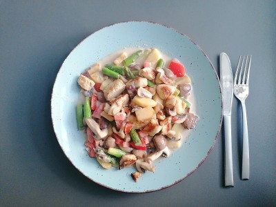 美味，自制和健康的食物