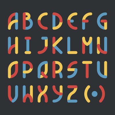 可爱的字母