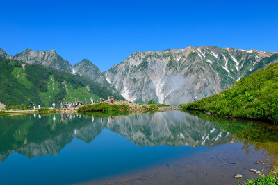 长野白波的四郎马山和浜池