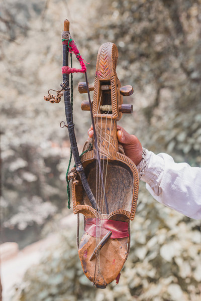 Sarangi，传统尼泊尔乐器