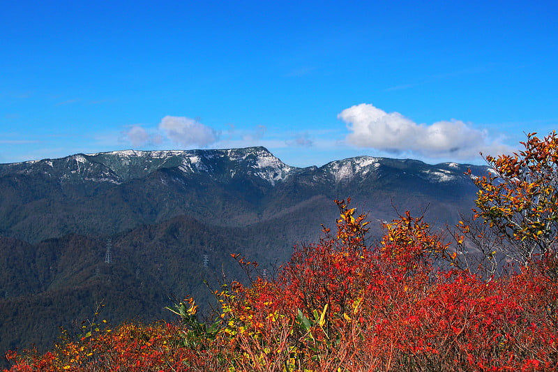 日本的桌山，内叶山