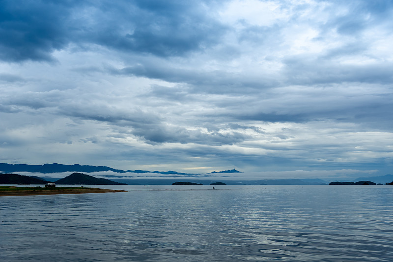 Dawn in the city of Paraty