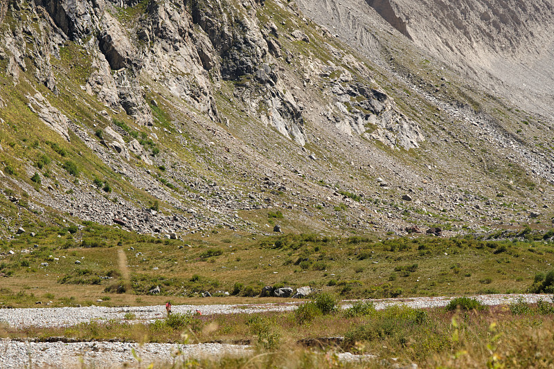 Peak Bashkara in Caucasus mountains