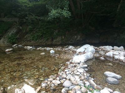 河流和山脉景观