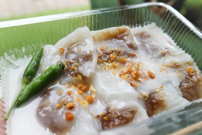 泰国小吃，薄面团