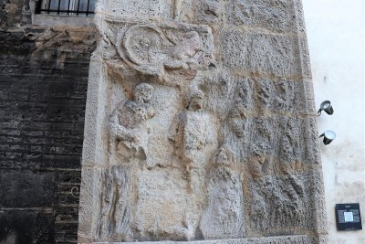 黑门Besançon -罗马加洛凯旋门2世纪