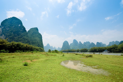 桂林喀斯特地貌风光