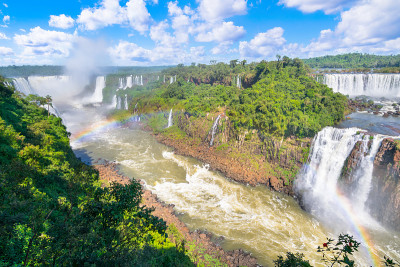 巴西伊瓜苏瀑布(Foz do Iguacu)，魔鬼之喉(Devil's Throat)的美景