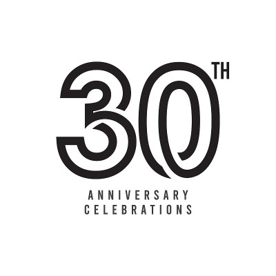 30周年庆典矢量模板设计插图