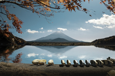 日本富士山景观