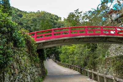 大阪米诺河畔的步道
