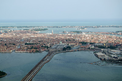 威尼斯，从空中