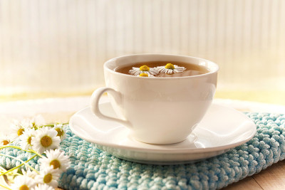 草药甘菊茶