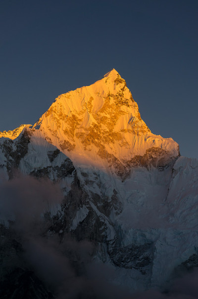 Nuptse west山顶