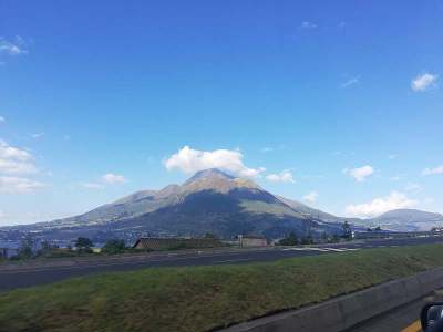 清晨的山景