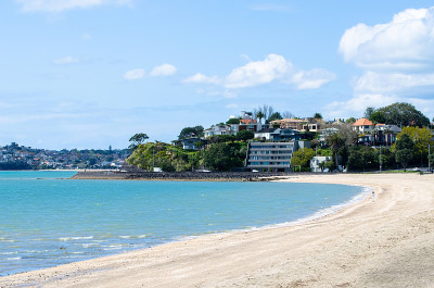 新西兰奥克兰的Mission Bay