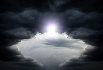 带灯的Cloudscape