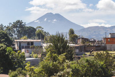 危地马拉的火山